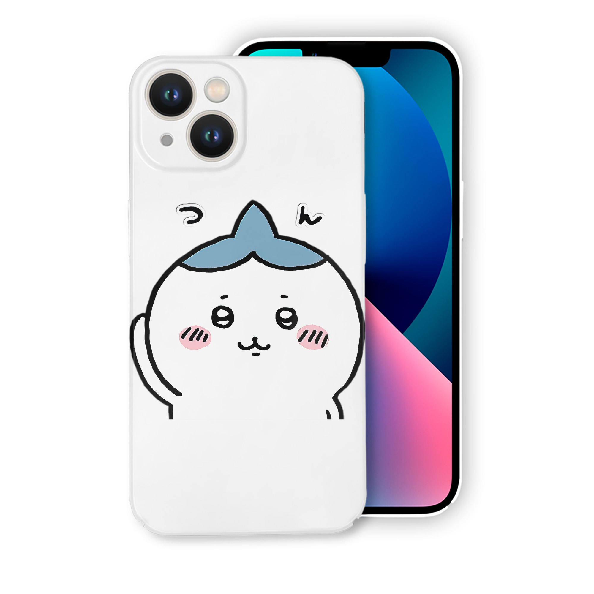 （画像用） ちいかわ ハチワレ Chii-kawa hachiware 【iPhone 14シリーズ対応】ハードケース